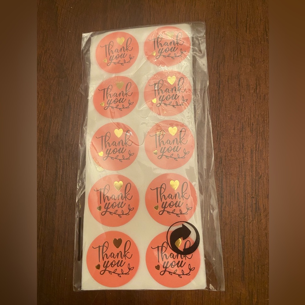Thankyou stickers - Picture 3 of 3